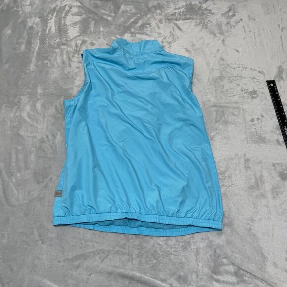 AWS Ashworth Weather Systems Vest Womens Small Blue 1/4 Zip Lined Windbreaker* - Picture 10 of 15